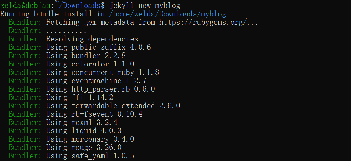 create_jekyll_project